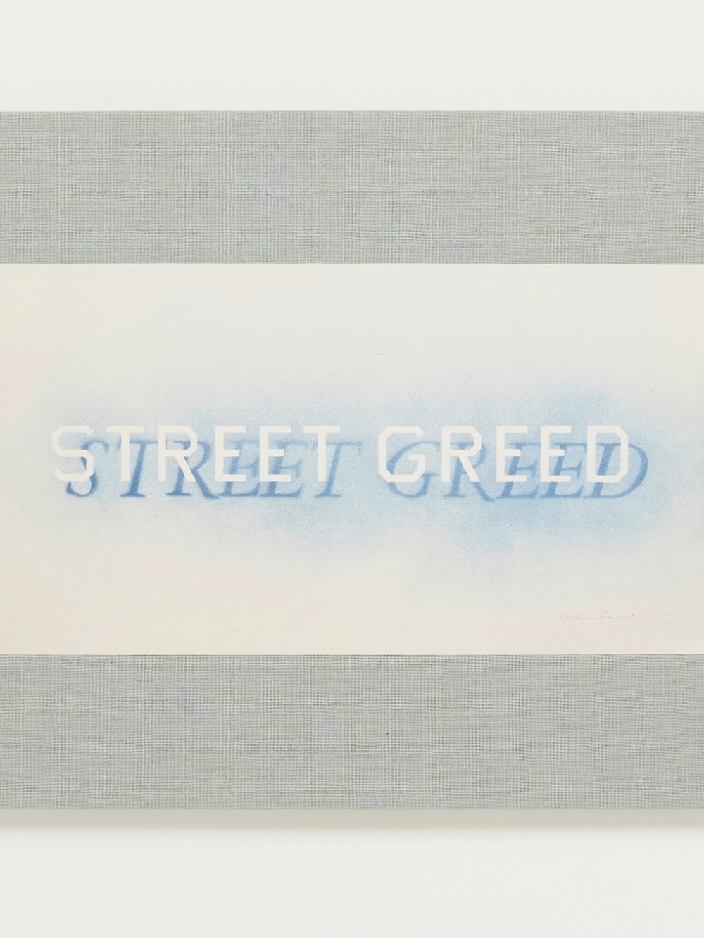 Ed Ruscha: New Drawings - Gagosian Gallery, 2005